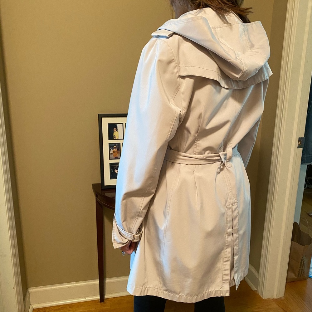 Sonoma Women’s Beige Waterproof Raincoat